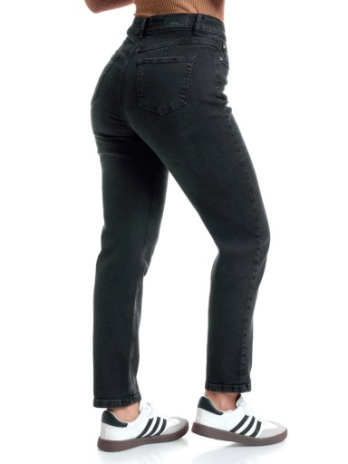 JEAN MOM MUJER METAL JEANS ALGODÓN ARTEMISA - 4
