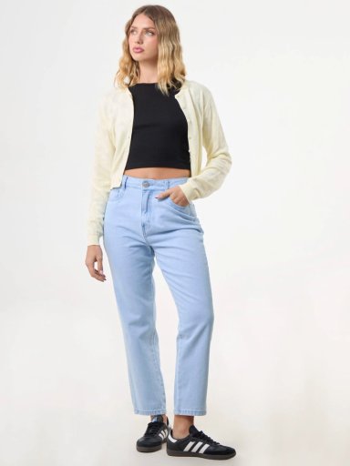 JEANS MUJER INDEX MOM - 1