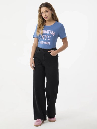 JEANS REGULAR FITS ME WIDE LEG INDEX MUJER - 5
