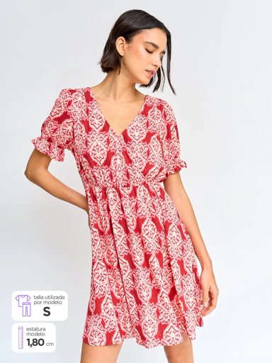 VESTIDO CORTO MUJER TATIENNE LECRUZ