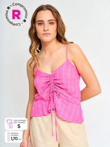 BLUSA SIN MANGAS MUJER BARBADOS FACANTA