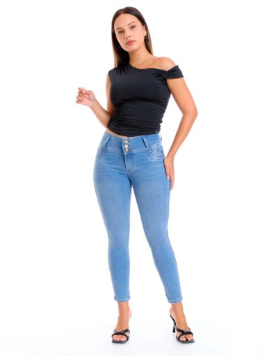 JEANS ALGODÓN SKINNY MUJER METAL JEANS FANTASY - 1
