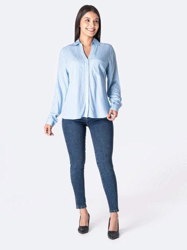 BLUSA MANGA LARGA MUJER PIONIER TALIAH