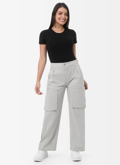 PANTALÓN WIDE LEG MUJER GOCCOS YAMIS - 1