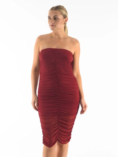 VESTIDO CORTO MUJER BLACKOUT