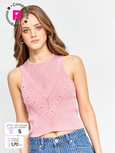 POLO SIN MANGAS MUJER BARBADOS AMBAR 