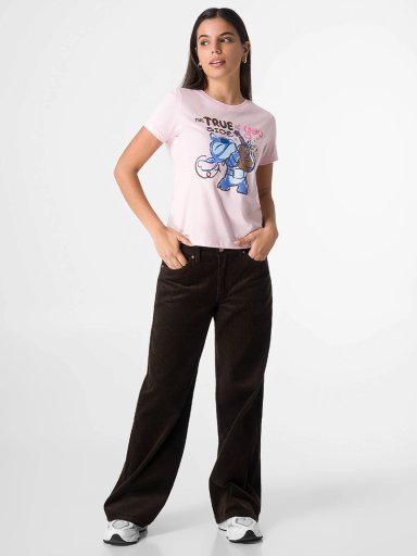 POLO MANGA LARGA MUJER SQUEEZE ROSADO