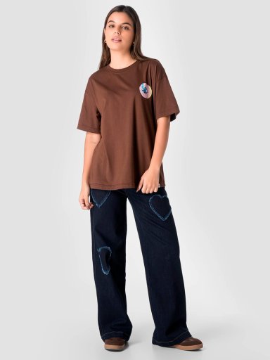 POLO MANGA LARGA MUJER SQUEEZE CHOCOLATE