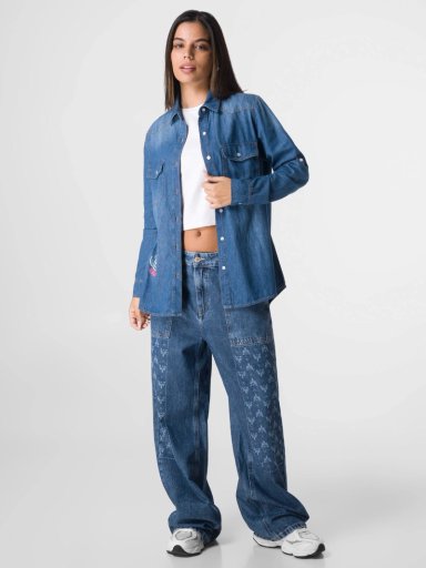 BLUSA MUJER SQUEEZE DENIM CLEO STITCH