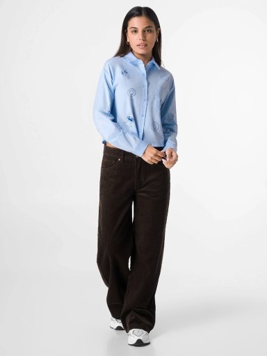 BLUSA MUJER SQUEEZE CELESTE AMELIA STITCH