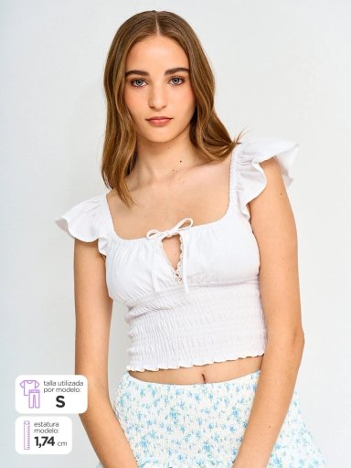 BLUSA SIN MANGAS MUJER INDEX FRESCA