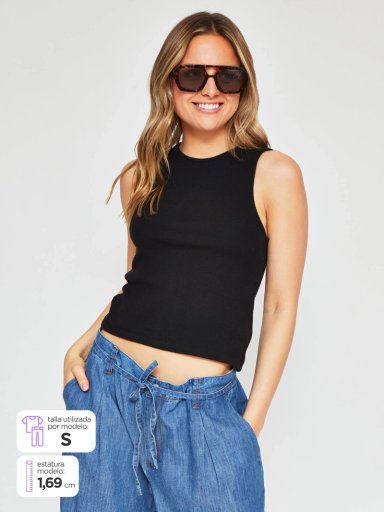 POLO SIN MANGAS MUJER INDEX ASOFI