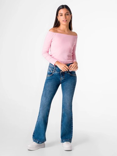JEAN FLARE MUJER SQUEEZE MIMET