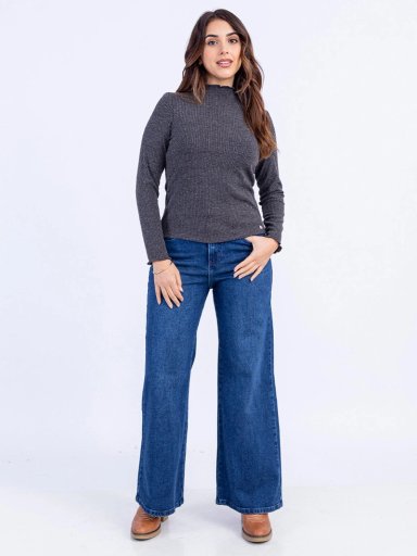 JEANS ALGODÓN WIDELEG MUJER SODA BLUES DUKEL
