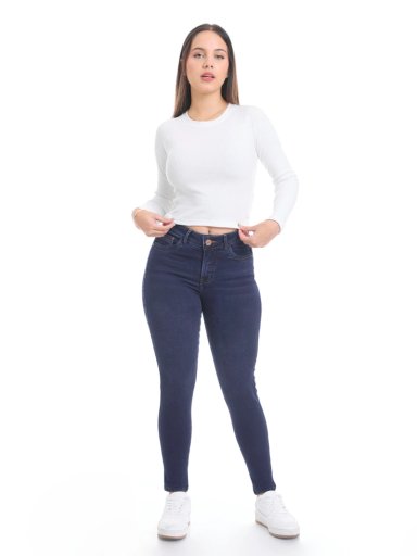 JEAN SKINNY MUJER METAL JEANS ALGODÓN ALLISON - 1