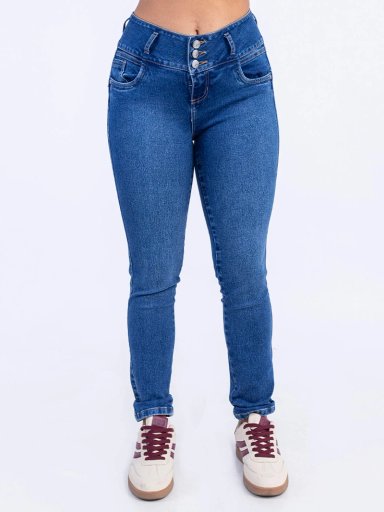 JEAN SKINNY MUJER SODA BLUES ALGODÓN TAULA - 2