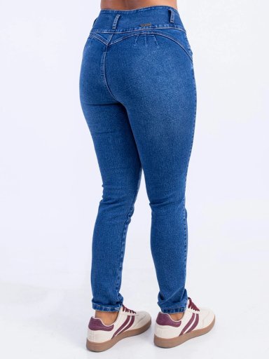 JEAN SKINNY MUJER SODA BLUES ALGODÓN TAULA - 4