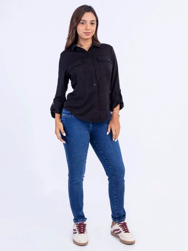 JEAN SKINNY MUJER SODA BLUES ALGODÓN TAULA - 1
