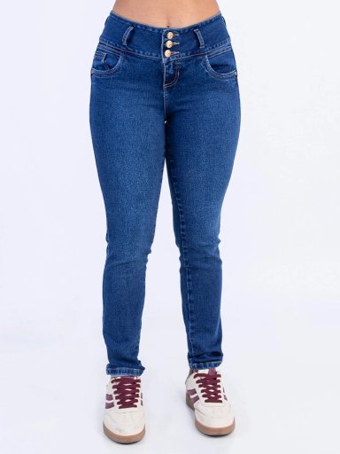 JEAN SKINNY MUJER SODA BLUES ALGODÓN TAULA - 2