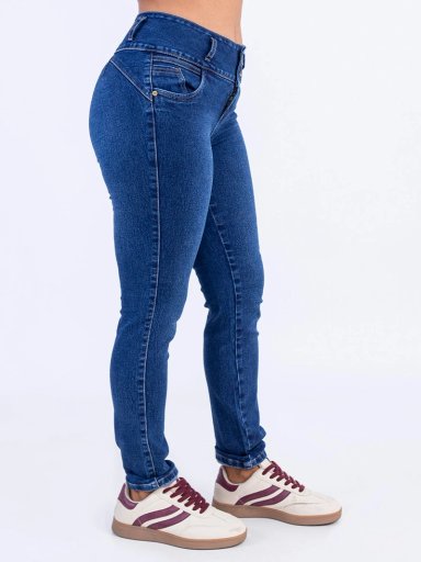 JEAN SKINNY MUJER SODA BLUES ALGODÓN TAULA - 3