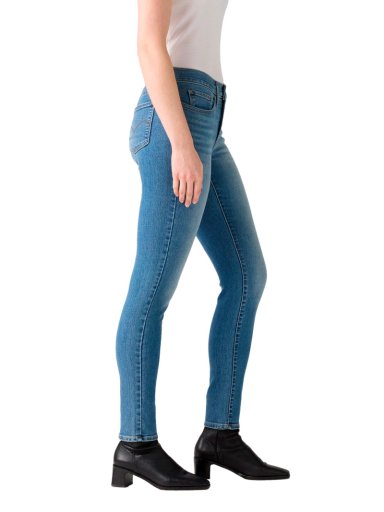 JEAN SKINNY MUJER LEVI'S CELESTE ALGODÓN - 3