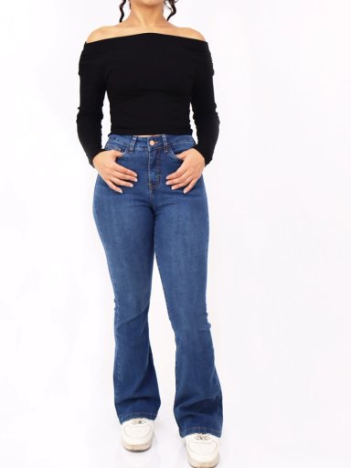 JEAN REGULAR MUJER KAYRA POBLET PERFECT FIT SKYNNY TM BOOT CUT DENIM - 1
