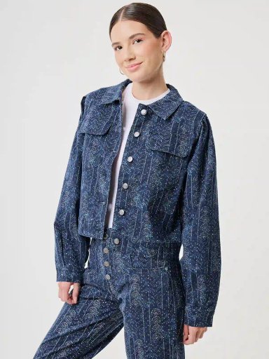 CASACA MUJER PEPE JEANS CORTA - 3