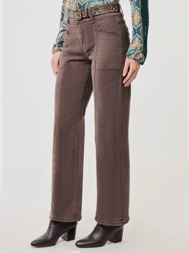 PANTALÓN REGULAR MUJER TATIENNE EMERALD - 3