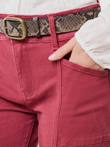 PANTALÓN REGULAR MUJER TATIENNE EMERALD - 4
