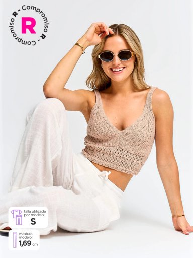 PANTALÓN REGULAR MUJER INDEX BAMBU