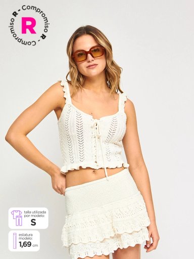 POLO MUJER INDEX BALI ECRU