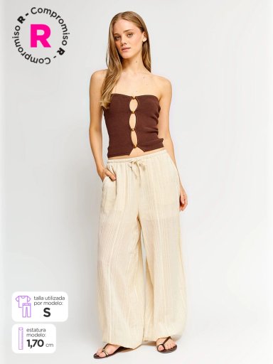 PANTALÓN MUJER INDEX BOMBACHO - 1
