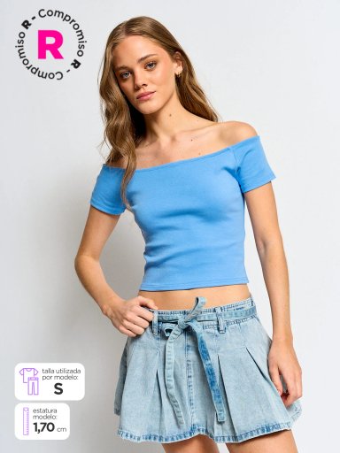 POLO MANGA CORTA MUJER INDEX BOTE