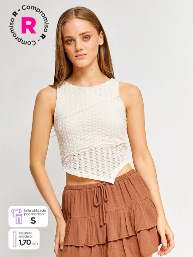 POLO SIN MANGAS MUJER INDEX BELCO