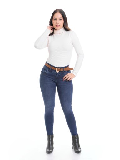 JEANS SKINNY ALGODÓN MUJER METAL JEANS ZAMARA
