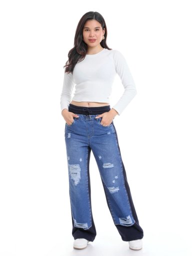 PANTALÓN JOGGER ALGODÓN MUJER METAL JEANS SHAKIRA