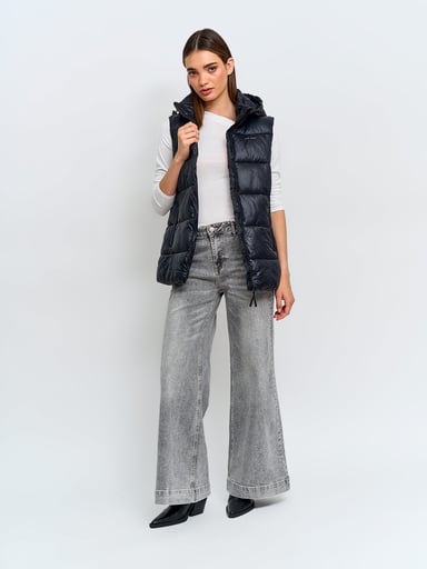CHALECO MUJER PEPE JEANS CORTA - 4