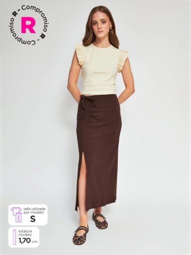 FALDA LARGA MUJER INDEX BALIA 