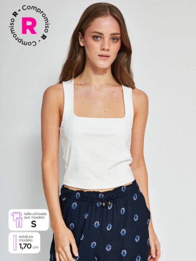 POLO SIN MANGAS MUJER INDEX BECUADRO 