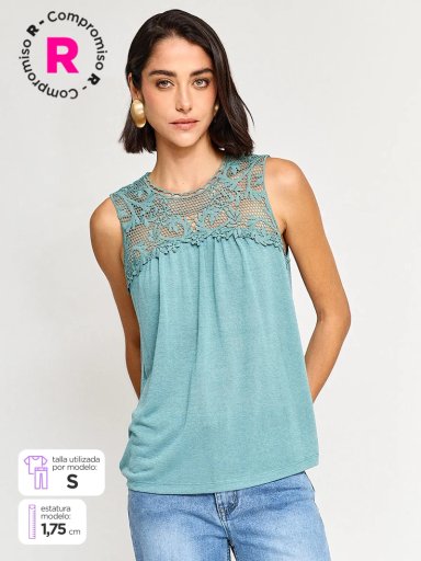 POLO SIN MANGAS MUJER TATIENNE BRENDI