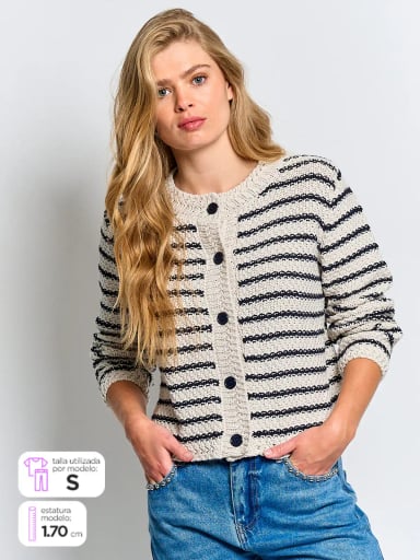 CARDIGAN MUJER PEPE JEANS CASSIE - 1