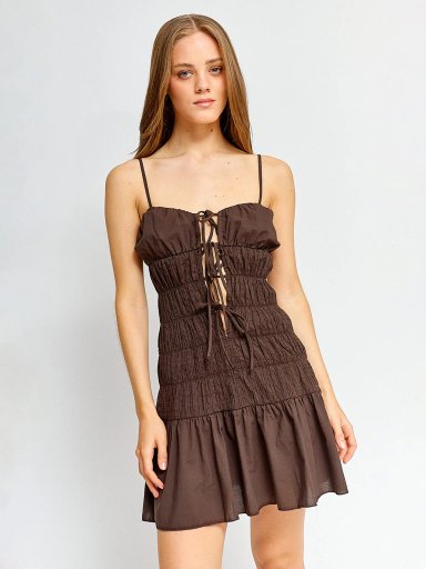 VESTIDO CORTO MUJER INDEX BRUNA - 3