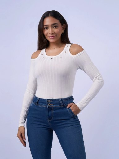 POLO MANGA LARGA MUJER MACHINE AQUILA