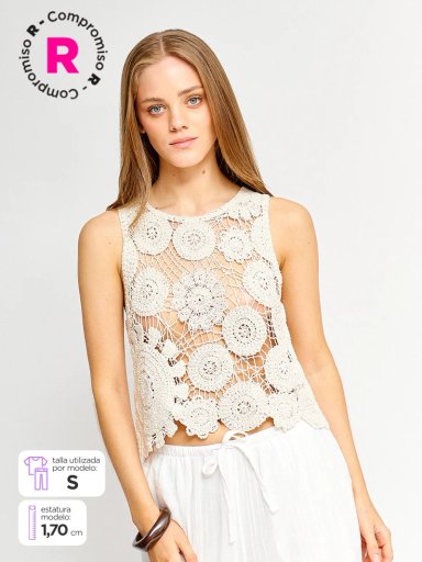 POLO SIN MANGAS MUJER INDEX BICROCH