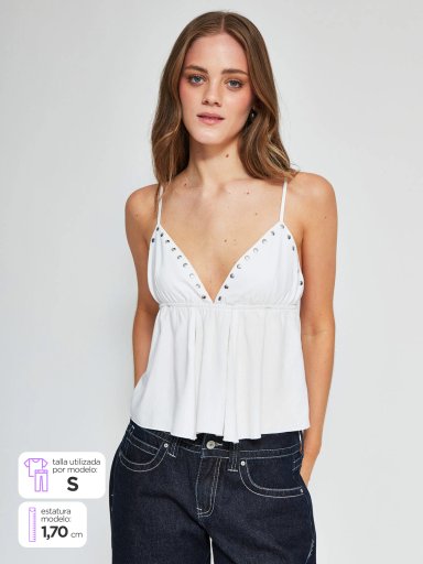 BLUSA SIN MANGAS MUJER INDEX BACHITA 