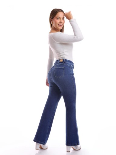 JEAN FLARE MUJER METAL JEANS LAILA II - 4