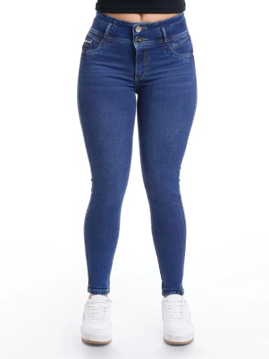 JEANS ALGODÓN SKINNY MUJER METAL JEANS GRETA - 2