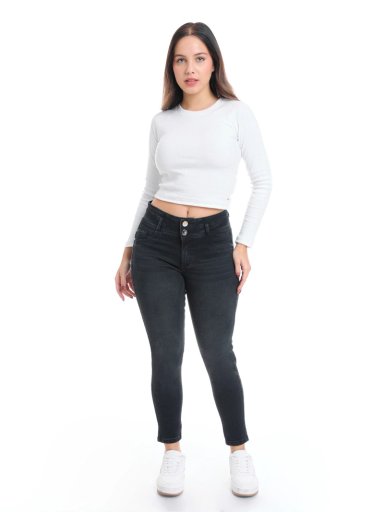 JEANS ALGODÓN SKINNY MUJER METAL JEANS GRETA - 1