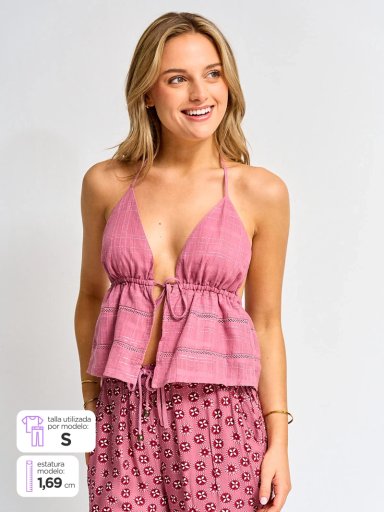 POLO SIN MANGAS MUJER AERO HALTER
