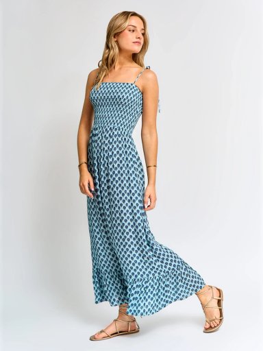 VESTIDO LARGO MUJER AERO FLOR - 2